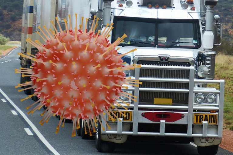 kamion virus šleper