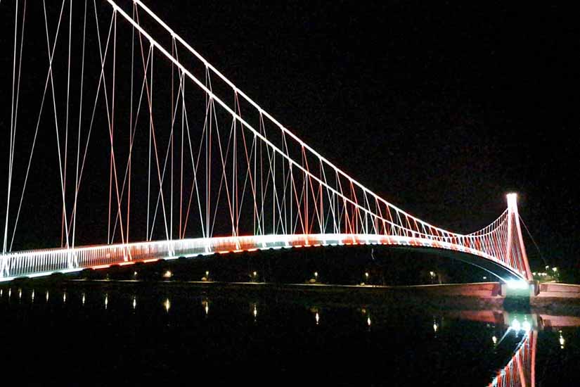 pješački most kockice